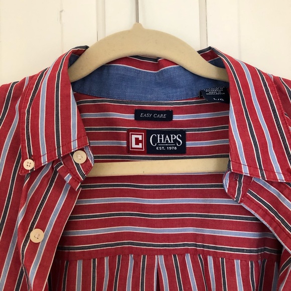 Chaps Cropped Button down - Picture 2 of 4